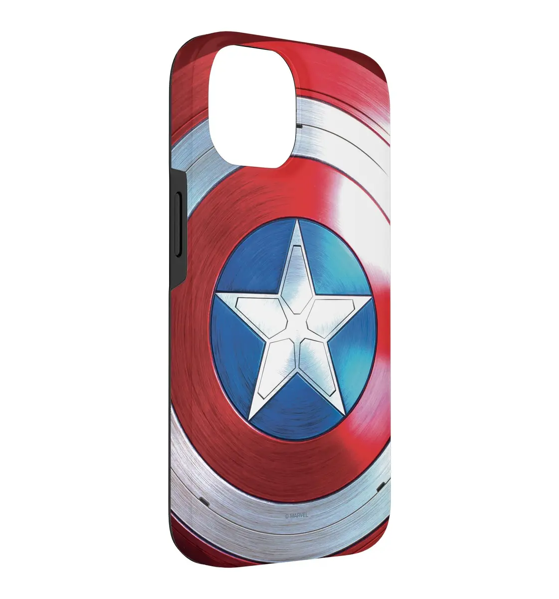 Marvel The Falcon and The Winter Soldier Captain America Shield Phone Case for iPhone 14 | Shock-Resistant, Easy Install - view 3