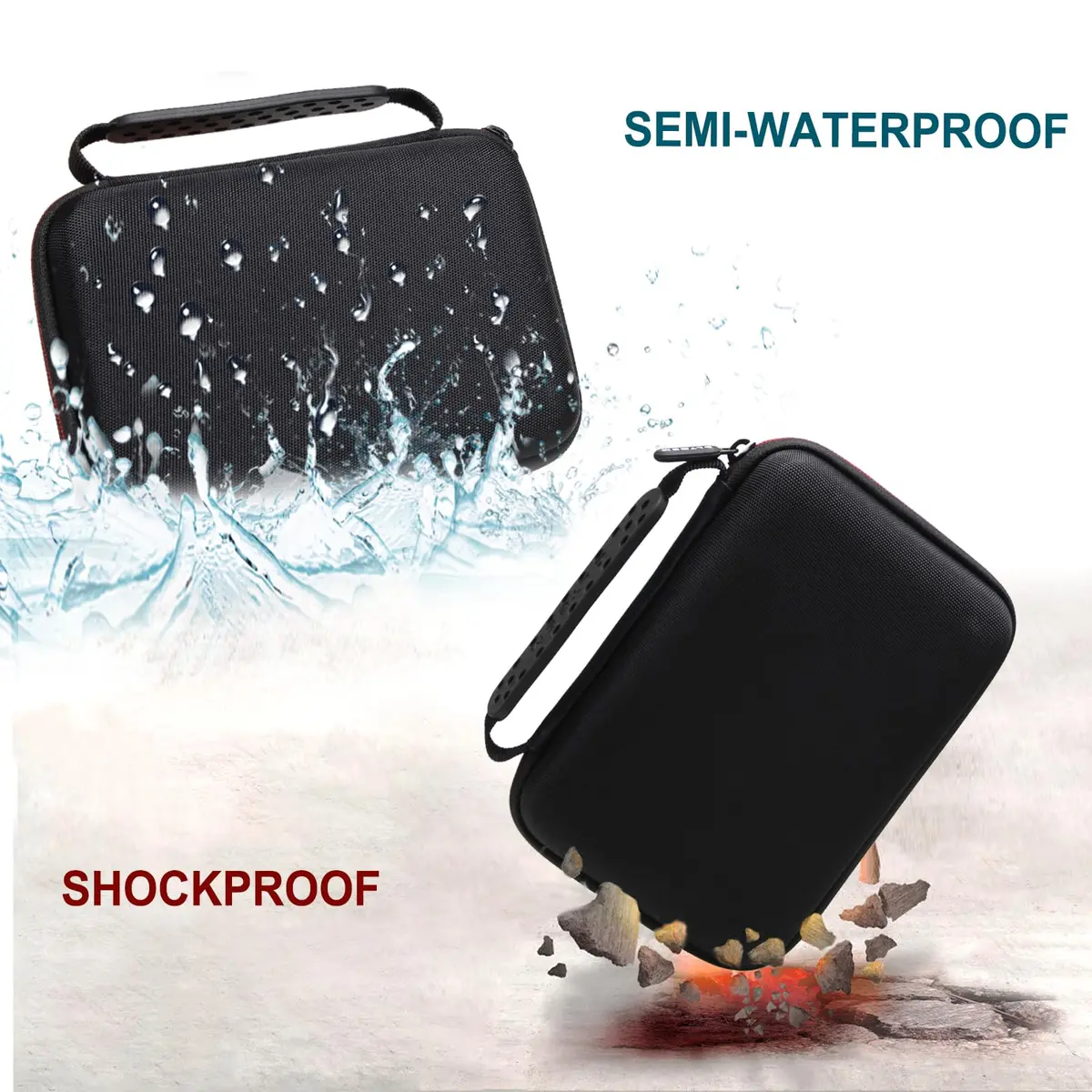 L LTGEM Camera Case for Sony ZV-1F/ZV-1/ZV-1 II | Shockproof & Water-Resistant Travel Bag (7.7"L x 5.5"W x 2.7"H) - view 8