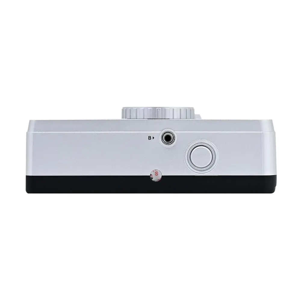 Kodak EKTAR H35N Half Frame Film Camera, 35mm, Striped Silver | Built-in Star Filter, Bulb Function - view 6