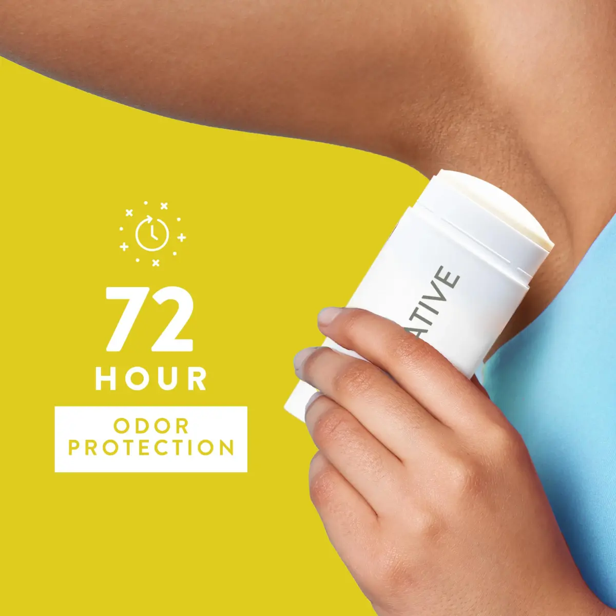 Native Honey & White Oak Natural Deodorant Stick 77g (2.65oz) | 72-Hour Odor Control - view 4
