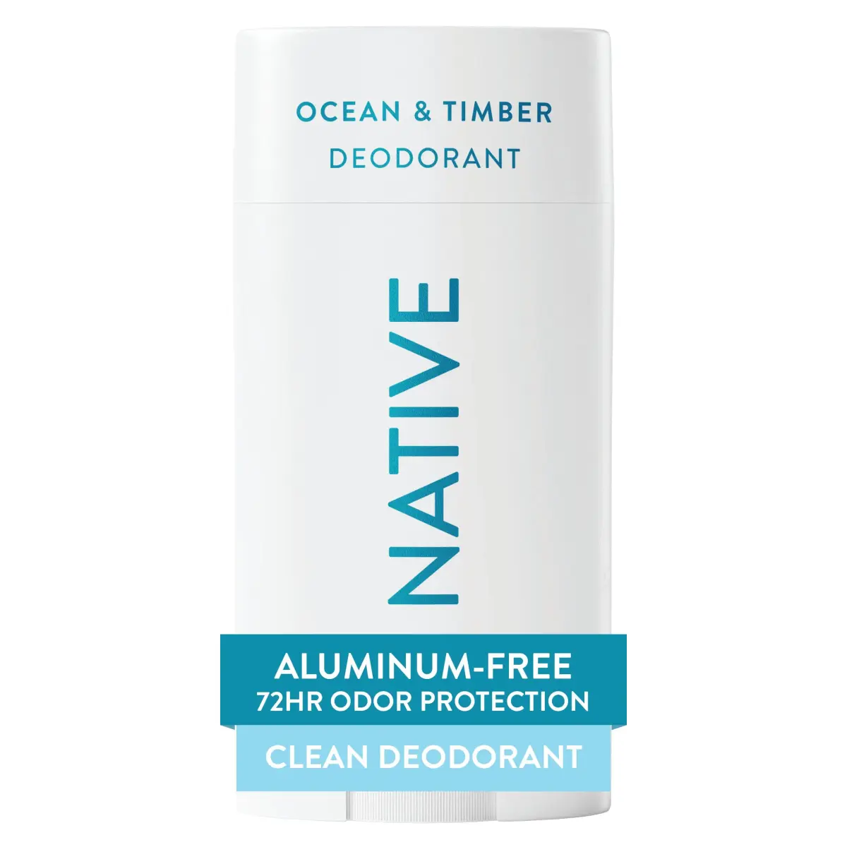 Native Natural Deodorant Stick Ocean & Timber 75.6 g (2.65 oz) | 72-Hour Odor Protection - main product image