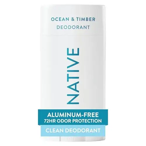 Native Natural Deodorant Stick Ocean & Timber 75.6 g (2.65 oz) | 72-Hour Odor Protection - main product image