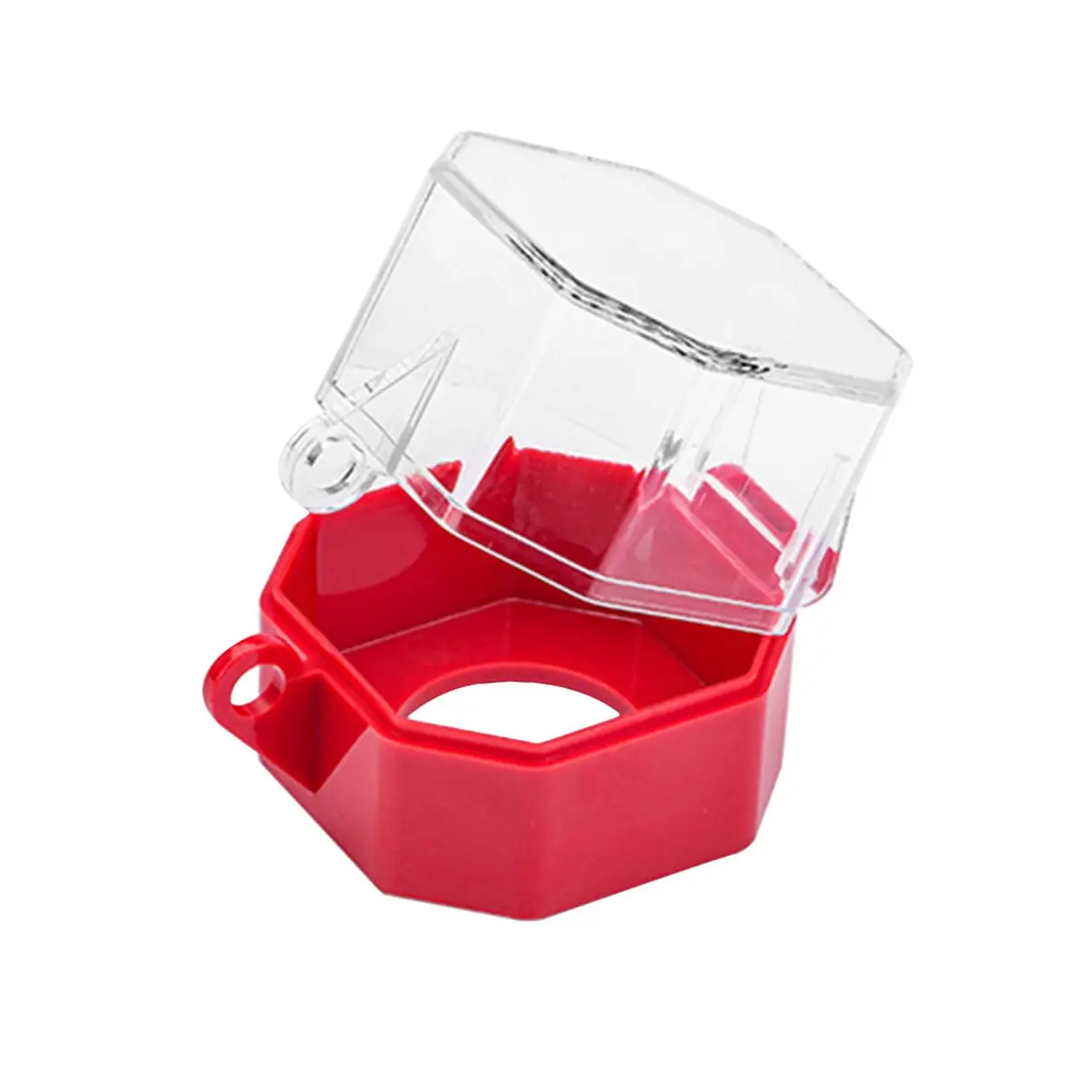 Hdtyyln Emergency Stop Protection Cover 55mm x 55mm x 77mm | Transparent Plastic Safety Cover - main product image