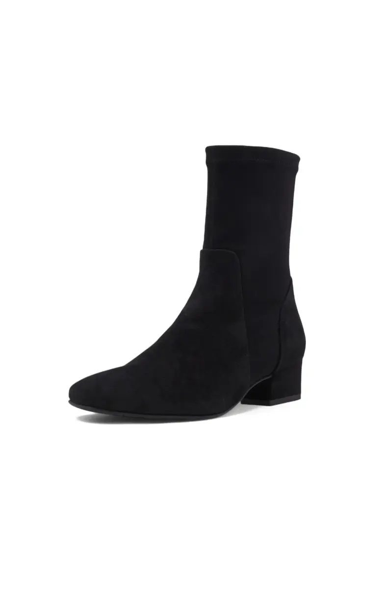 Aquatalia Stassi Boot 1.5in Block Heel Water-Resistant Suede | Italian Craftsmanship - main product image