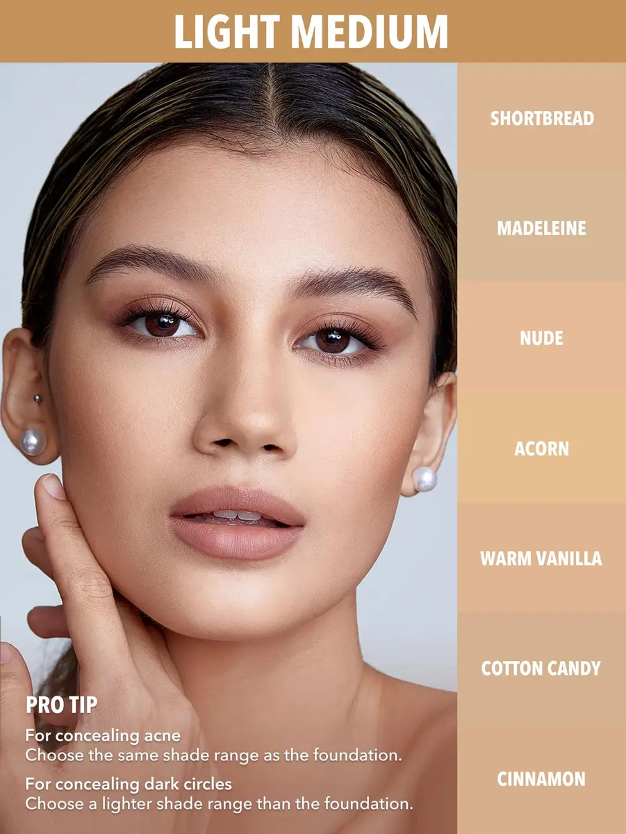 SHEGLAM 12HR Full Coverage Concealer Stick for Under Eye and Dark Circles - Nude | Matte Finish, Hydrating, Cruelty-Free - view 3