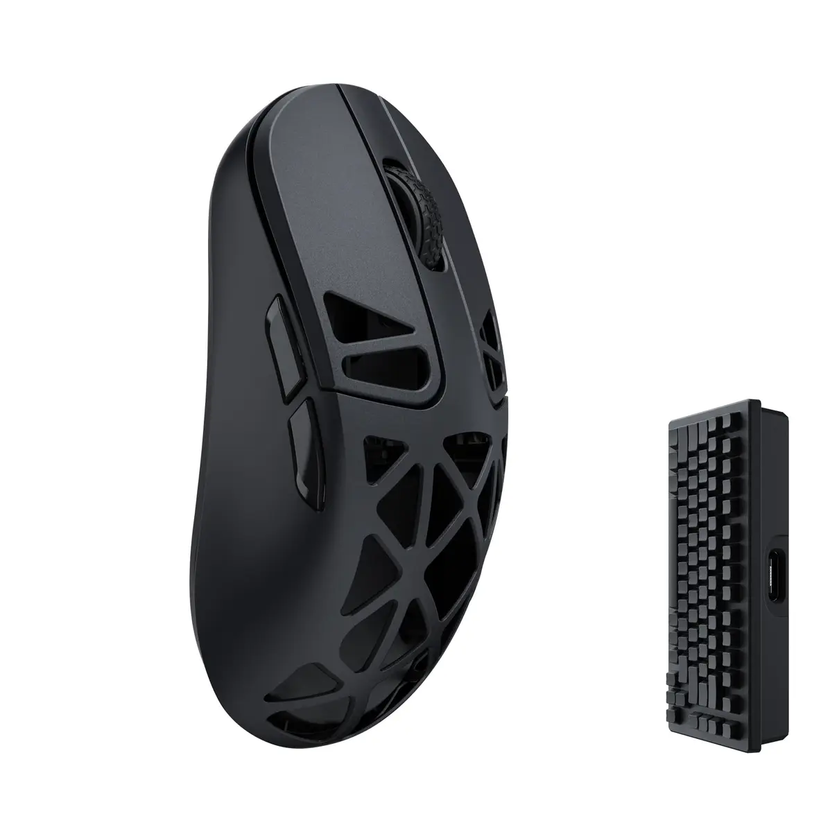 Keychron M3 Mini 4K Wireless Bluetooth 5.1/2.4 GHz/Wired Optical Mouse | Ultra-Lightweight 65g Programmable PixArt 3395 Sensor - main product image