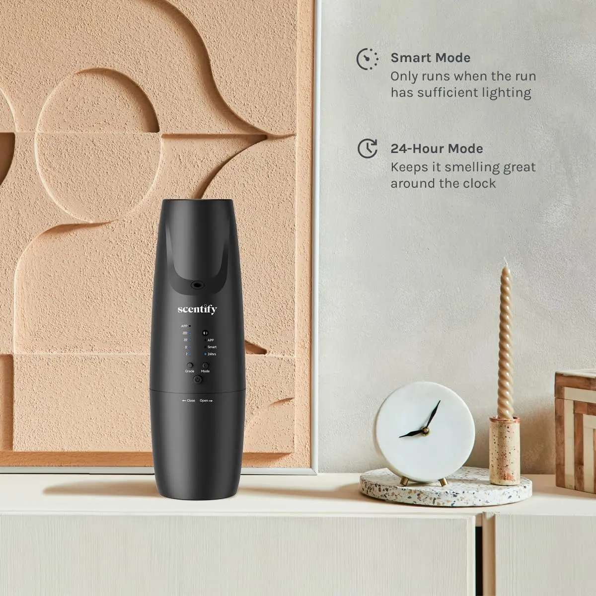 Scentify Waterless Diffuser - Cold Air Scent Diffuser Oil Machine for Home | Aromatherapy Bluetooth Control - view 3