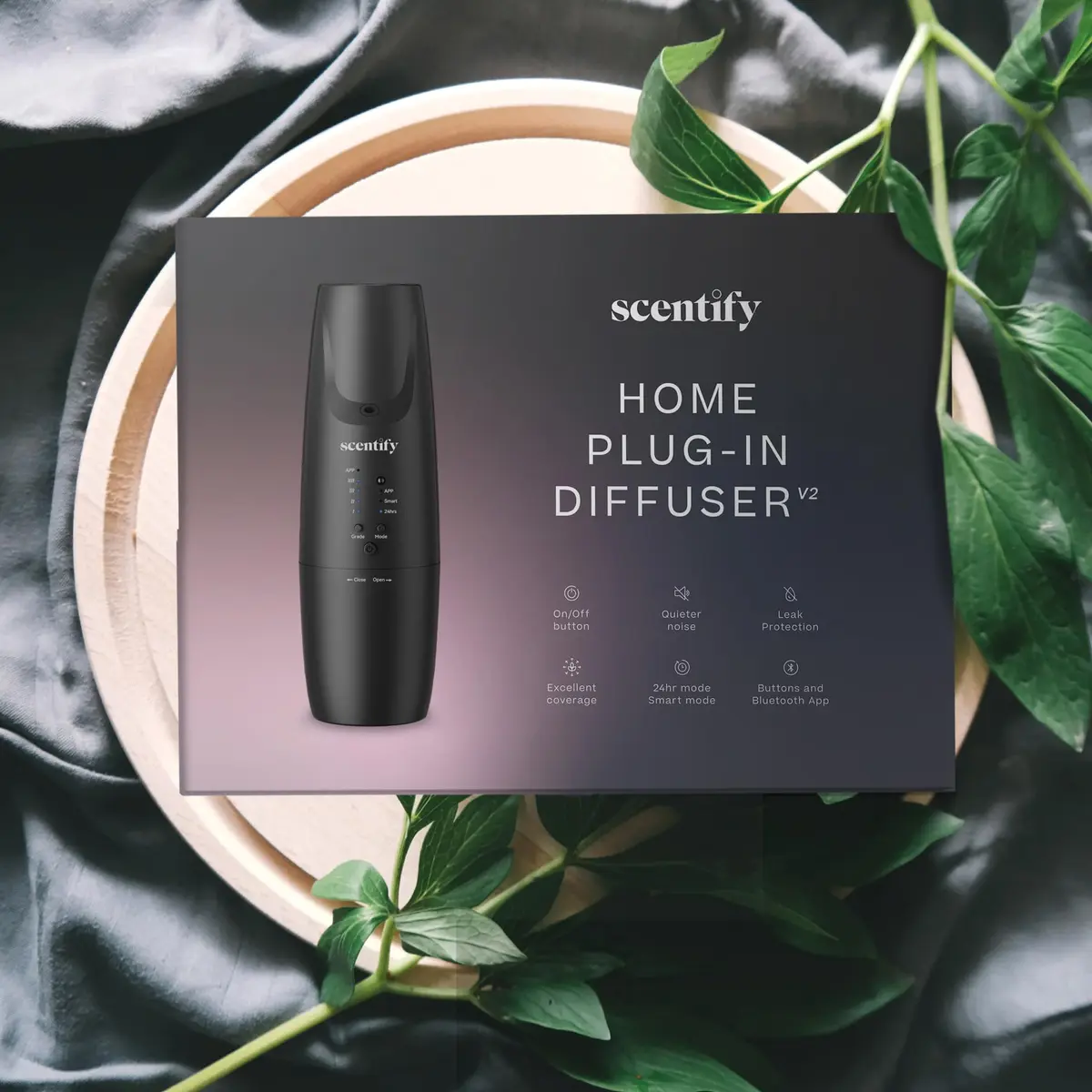 Scentify Waterless Diffuser - Cold Air Scent Diffuser Oil Machine for Home | Aromatherapy Bluetooth Control - view 4