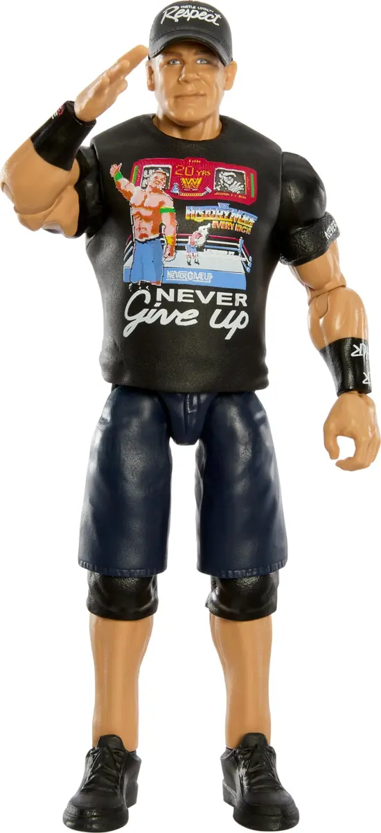 Mattel WWE Action Figure Series #143 John Cena 6-inch | Authentic WWE Collectible with 10 Articulation Points - main product image
