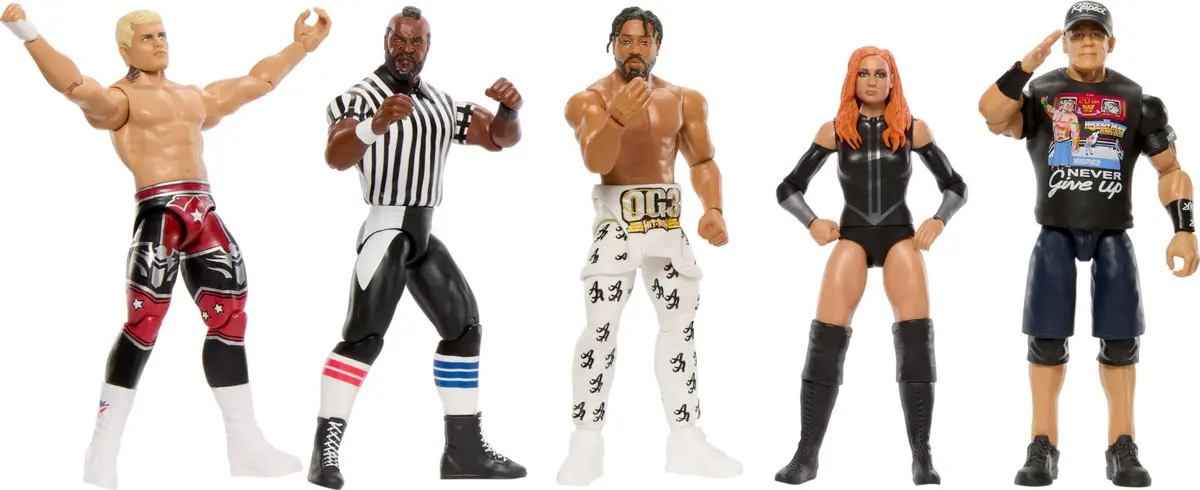 Mattel WWE Action Figure Series #143 John Cena 6-inch | Authentic WWE Collectible with 10 Articulation Points - view 6