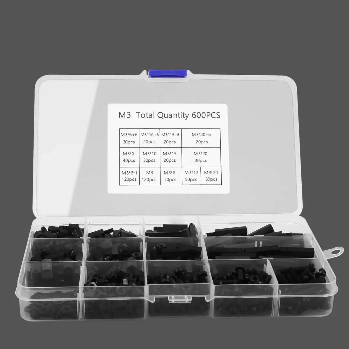 Meafeng Nylon Hex Spacer Standoffs 13 Sizes | Circuit Board Assembly Support - view 7