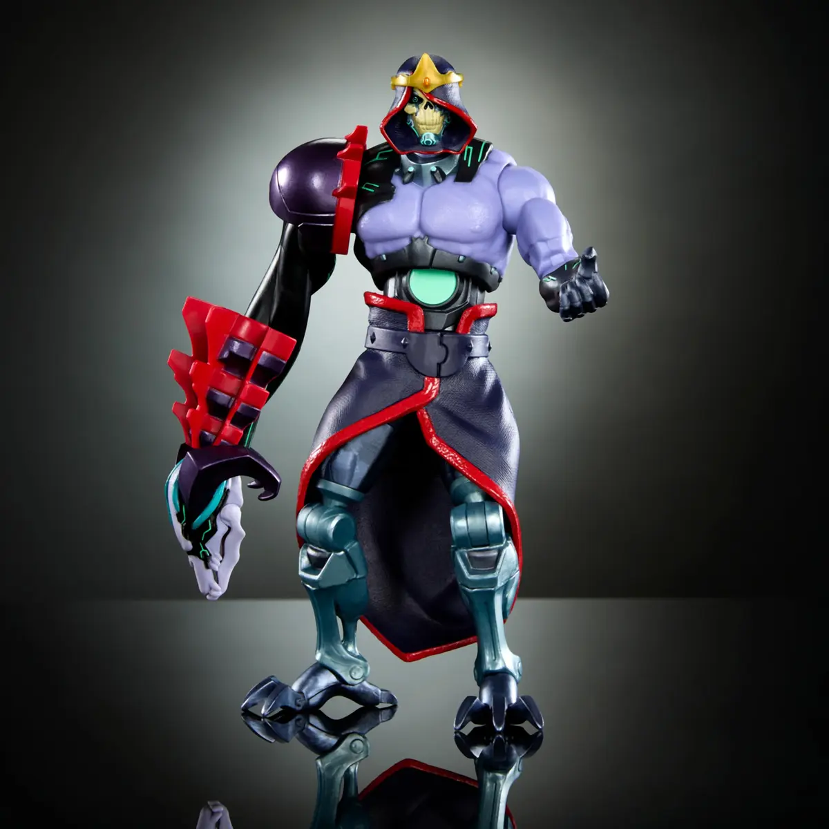 Masters of the Universe Skeletor Deluxe Action Figure 7-inch (17.8 cm) | Cybernetic Slave with 30 Articulations - view 5