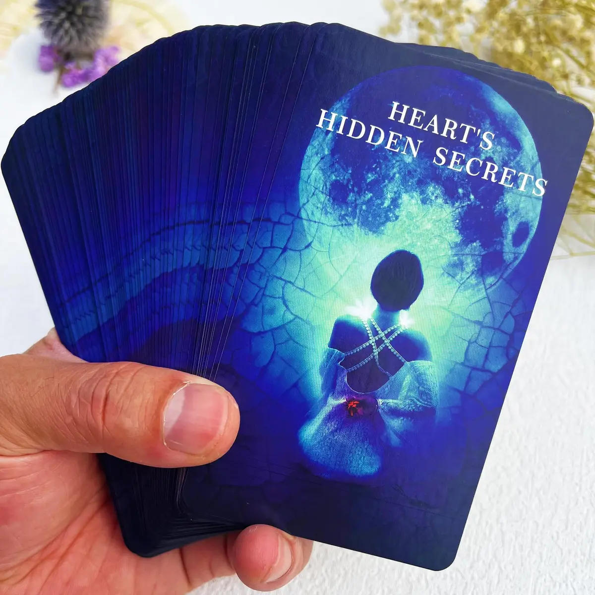 soulme Twin Flame Love Oracle Cards, Hearts Hidden Secrets Oracle Deck, 78 Cards for Beginners | Uncover True Heart Space - view 6