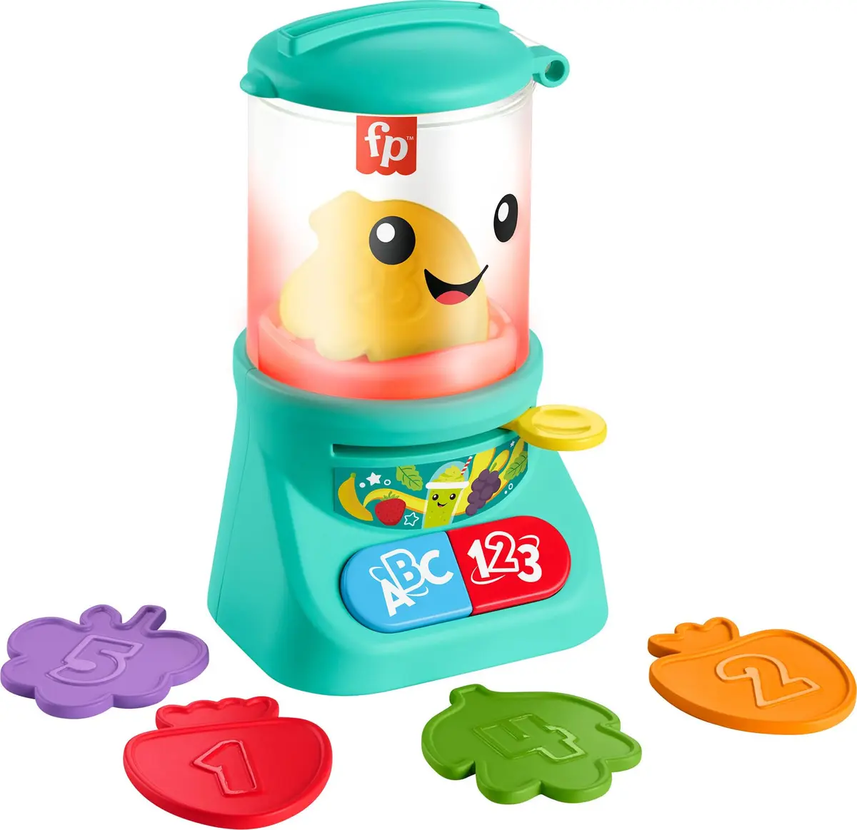 Fisher-Price Laugh & Learn Counting & Colors Smoothie Maker Toy | Interactive Learning Toy for Babies & Toddlers - main product image