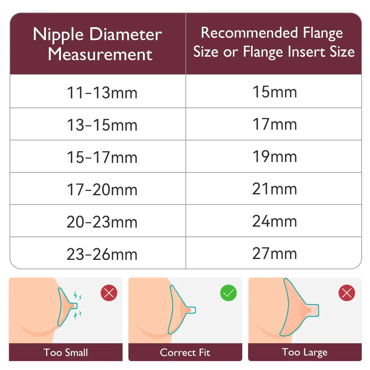 Momcozy Nipple Ruler for Flange Sizing, Silicone Measurement Tool 10-30mm | Essential for Breast Pump Fitting - view 4