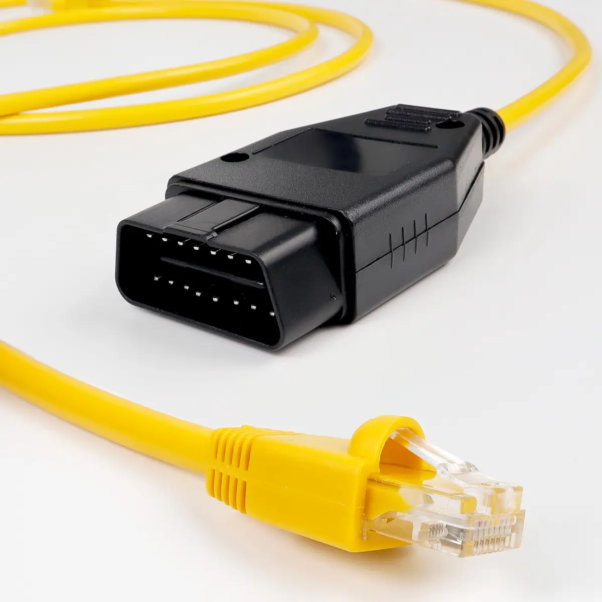 AUTOXBERT Enet OBD2 RJ45 Ethernet Cable for BMW F Series | 6.6ft/2M Diagnostic Interface - view 5
