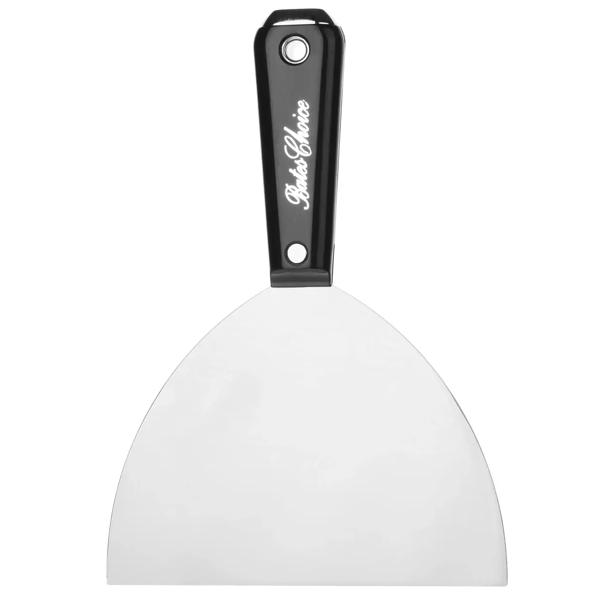 Bates Choice 6-Inch Flexible Putty Knife | Carbon Steel Metal Scraper for Drywall Spackle & Paint - main product image