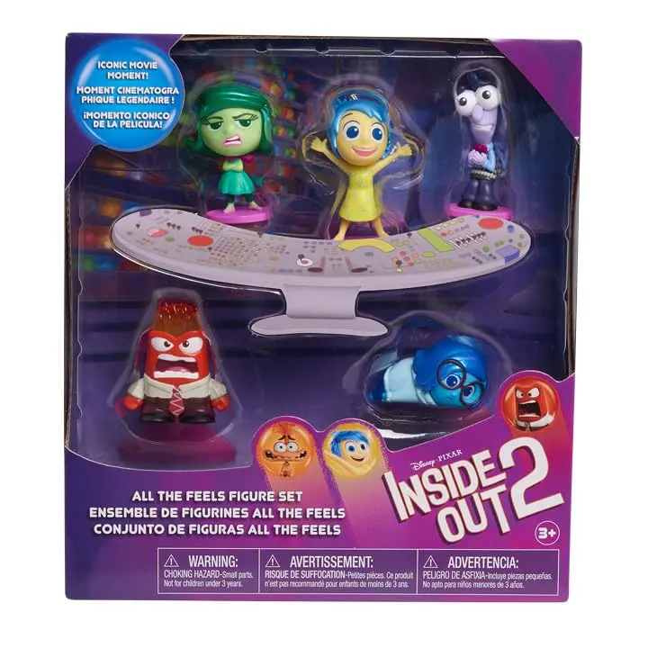 Just Play Disney and Pixar Inside Out 2 All the Feels Figure Set | 5 Mini Characters for Kids 3+ - view 8