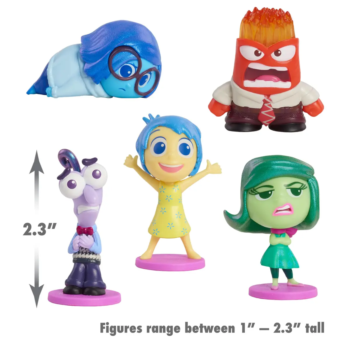Just Play Disney and Pixar Inside Out 2 All the Feels Figure Set | 5 Mini Characters for Kids 3+ - view 5