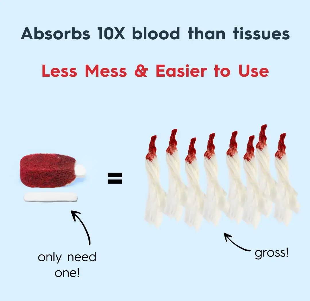 Nampons Kids Nosebleed Stoppers 6 Pack | Pediatrician Approved, Safe & Pain-Free - view 3