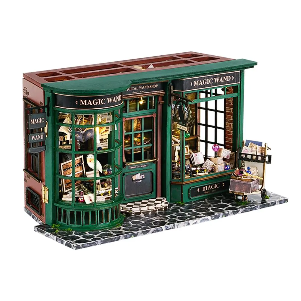 CUTEBEE DIY Miniature Dollhouse Kit | Wooden House Model for Teens & Adults, Creative Room Decor, Gift Idea (One Size) - main product image