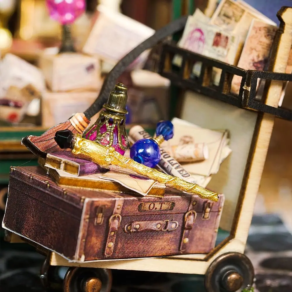 CUTEBEE DIY Miniature Dollhouse Kit | Wooden House Model for Teens & Adults, Creative Room Decor, Gift Idea (One Size) - view 8