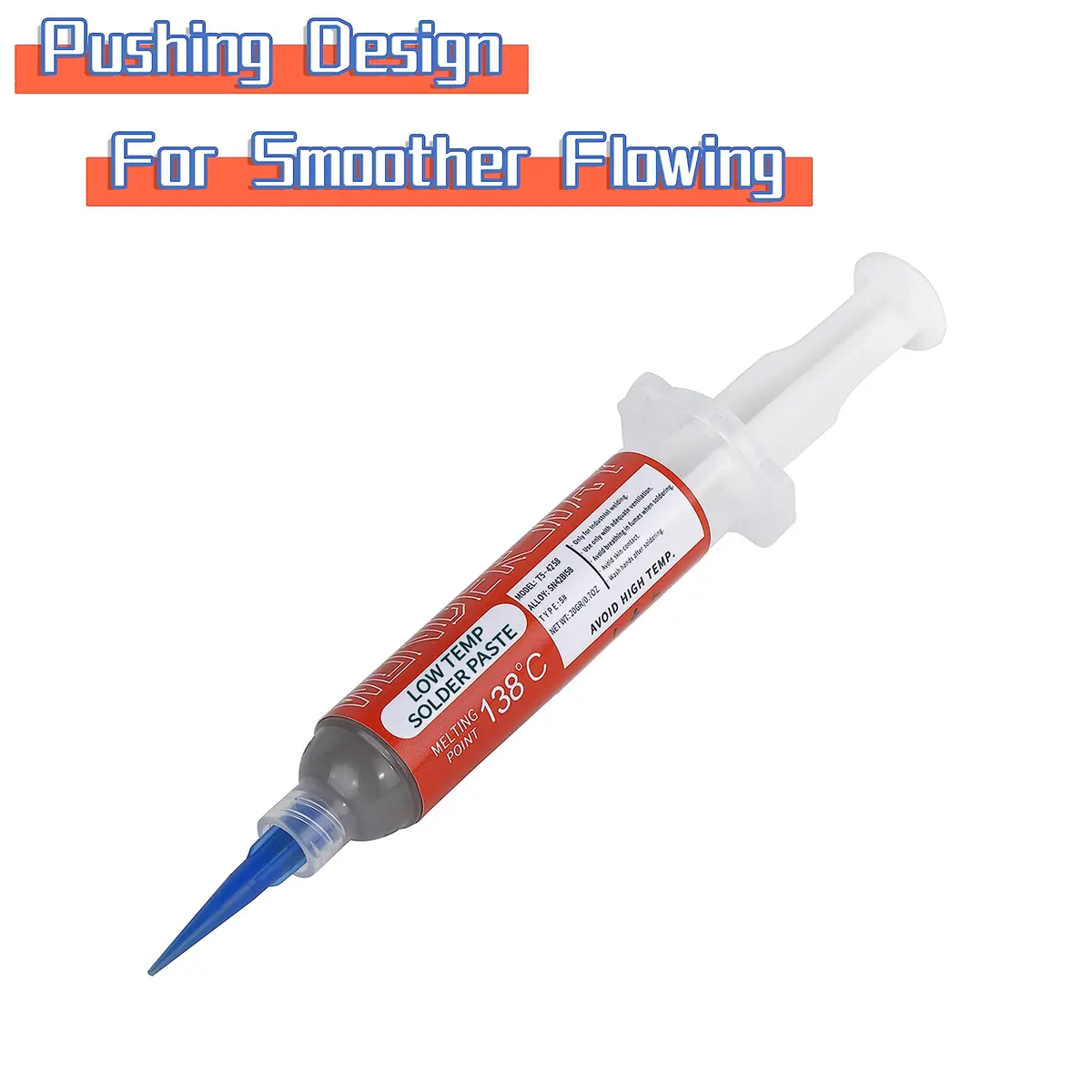 Wonderway Sn42/Bi58 T5 Lead Free Solder Paste 20g (0.7 oz) | Low Melting Point for Electronics Repair - view 3