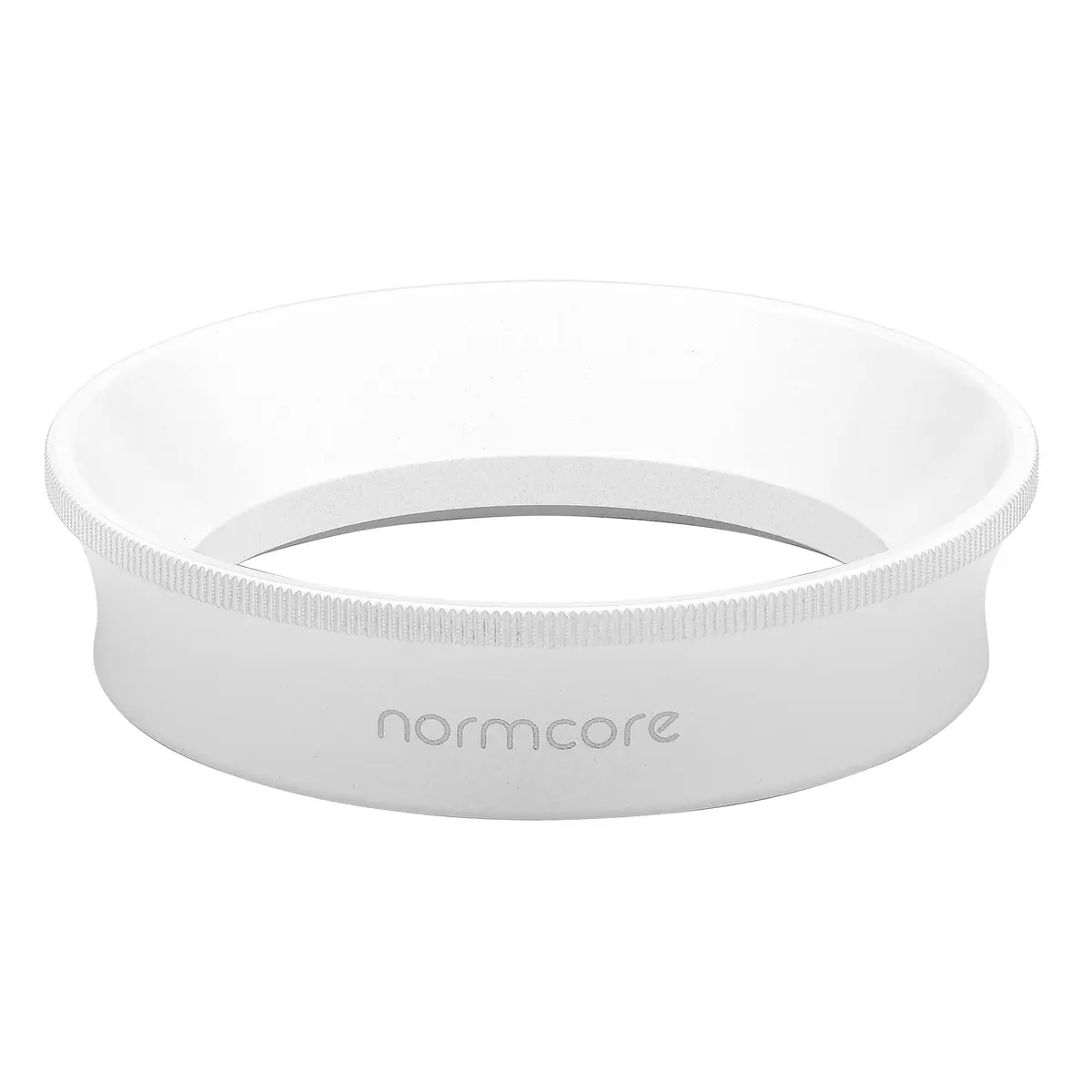 Normcore 54mm Magnetic Dosing Funnel V2 - Espresso Dosing Ring - 18mm Anodized Aluminum with 8 Neodymium Compatible with Fits 54mm Breville Sage Portafilter - Non-stick coating White | Secure fit, lightweight, durable - view 2