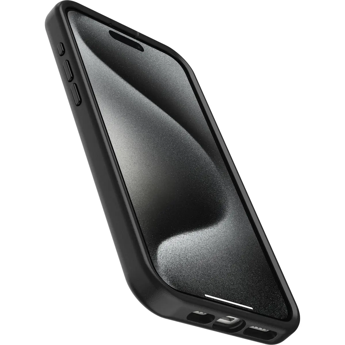 OtterBox OtterGrip Symmetry Case for iPhone 15 Pro Max with MagSafe Grip, Black | Military Standard Drop Protection - view 3