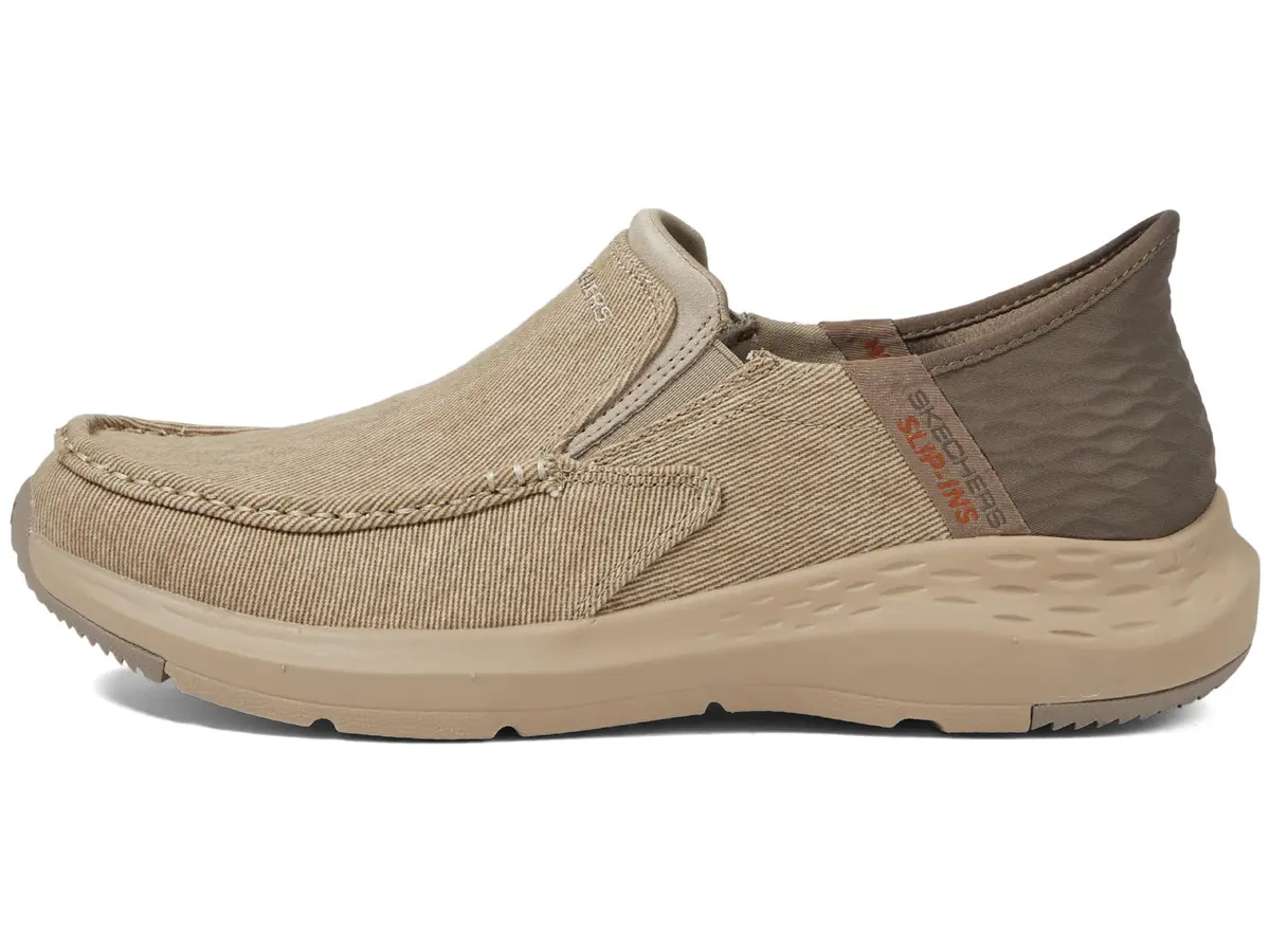 Skechers Men's Parson - Dewitt Hands Free Slip-In Casual Shoes, Beige, 14 (35.3cm) | Effortless Comfort & Support - view 4