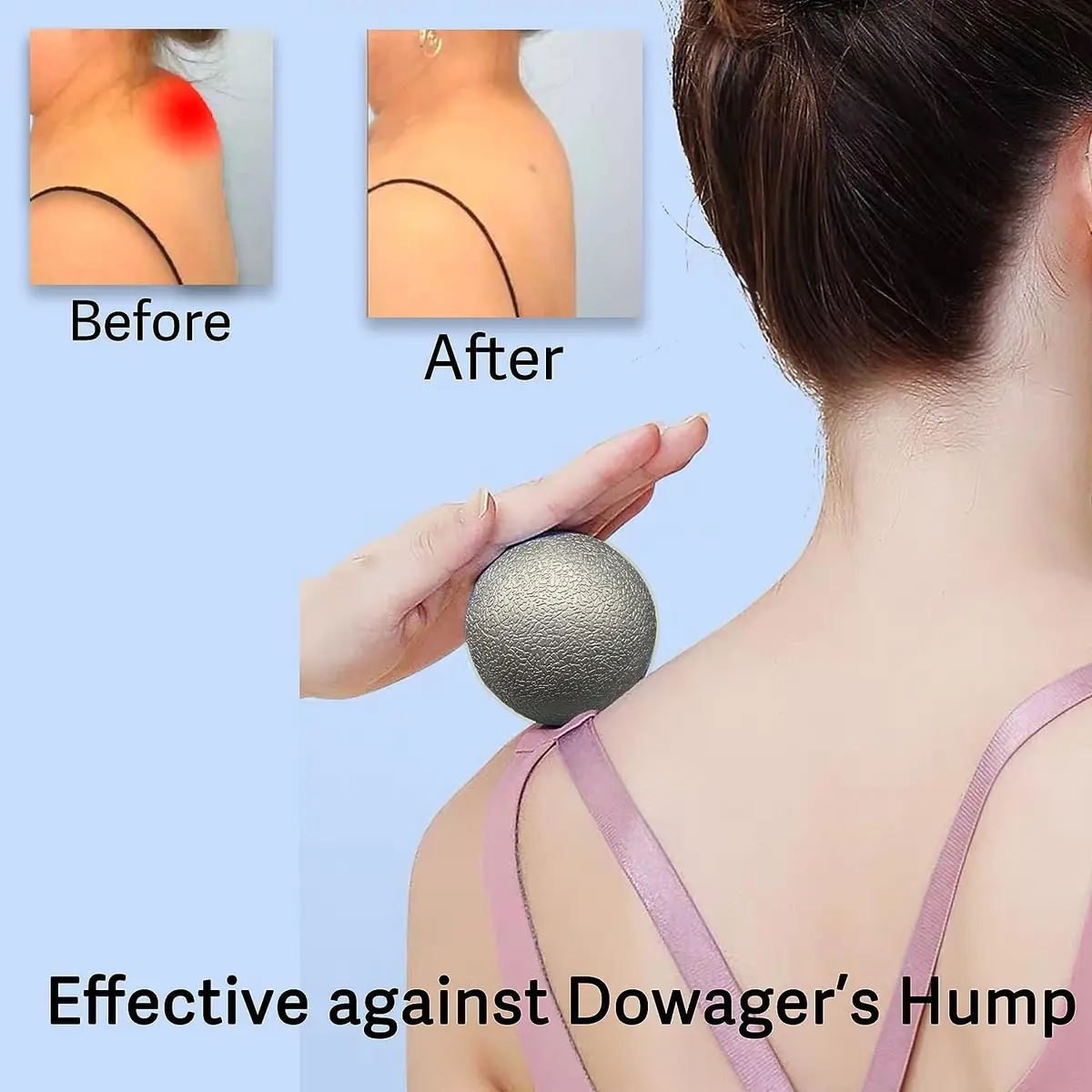 Comfyon Deep Tissue Massage Ball Set – Trigger Point & Myofascial Relief, 2 pcs | Portable & Durable - view 6