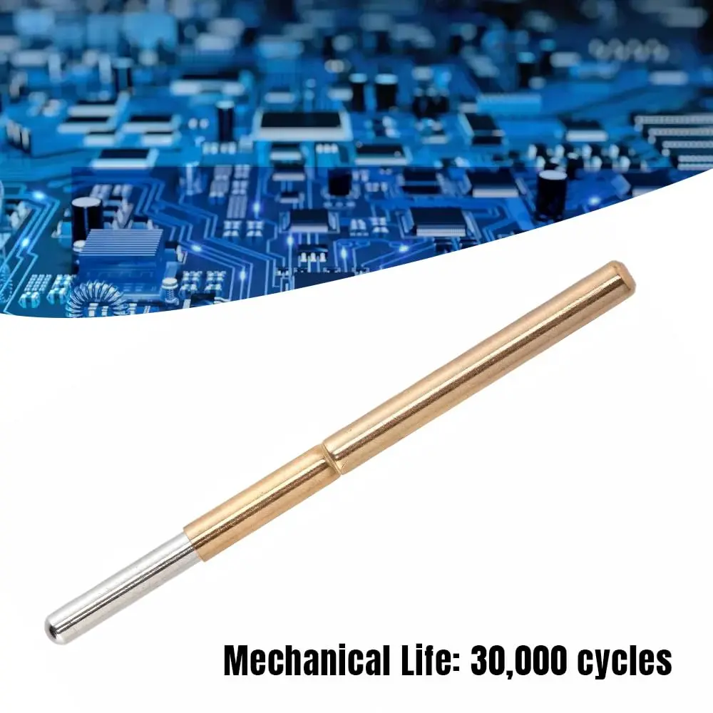 BORDSTRACT Spring Test Probes 100Pcs P125-J | High Accuracy PCB Contact Test Pins - view 6