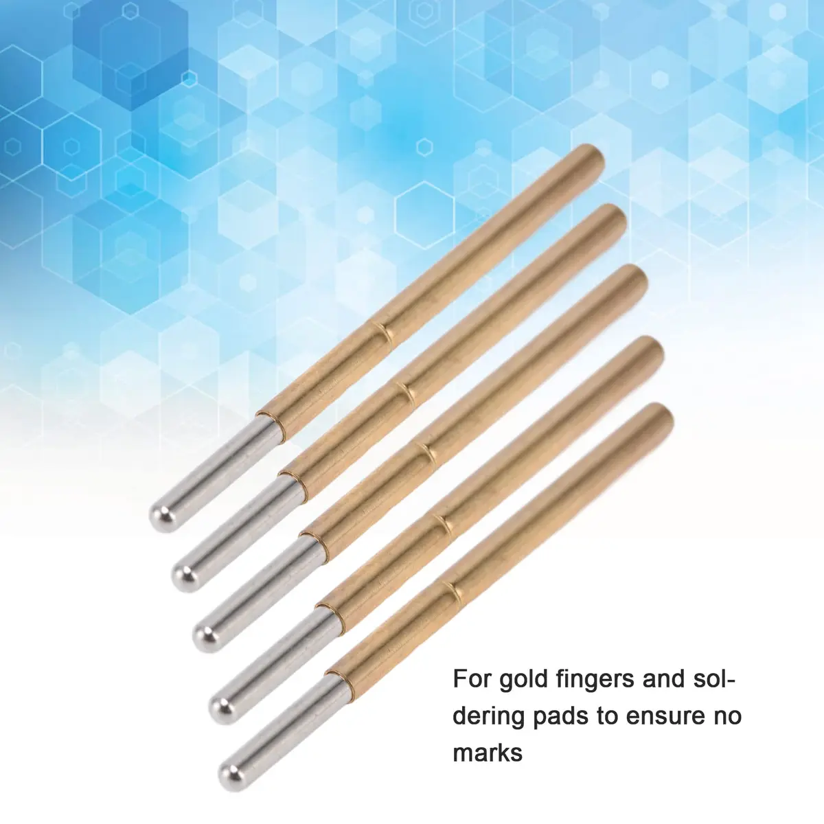 BORDSTRACT Spring Test Probes 100Pcs P125-J | High Accuracy PCB Contact Test Pins - view 9