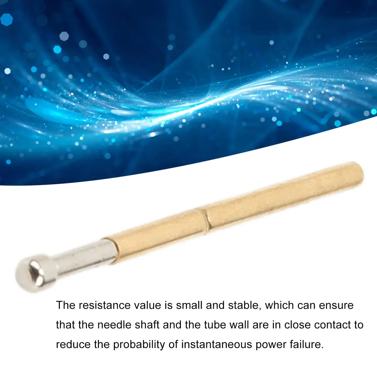 BORDSTRACT P125-D Spring Test Probes 100Pcs (2.02mm Needle Dia, 33.35mm Length) | High Accuracy Round Pogo Pins for PCB Testing - view 5