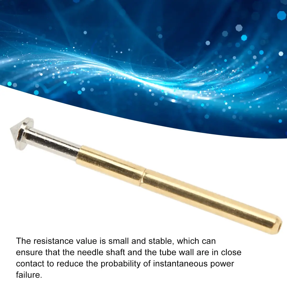 BORDSTRACT P156-E Spring Test Probes 100 Pcs Pack | For PCB Board Testing and Electronic Component Contact - view 4