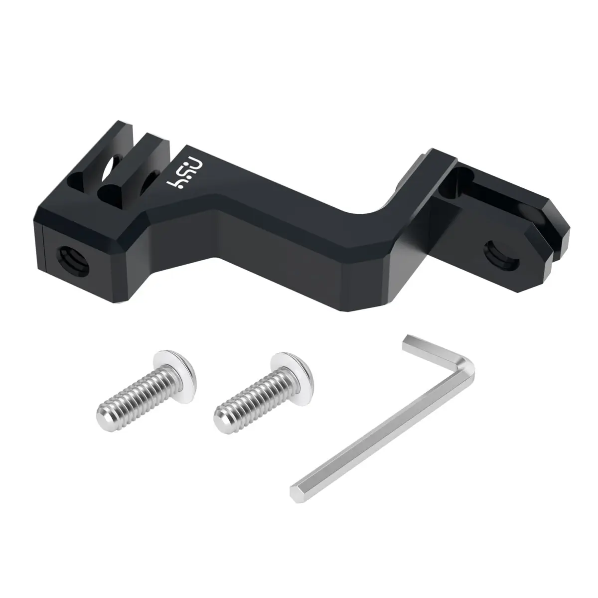 HSU Aluminum 90° Vertical Bracket Adapter Elbow Mount for GoPro Black | Supports 90° & 180° Angles - view 7