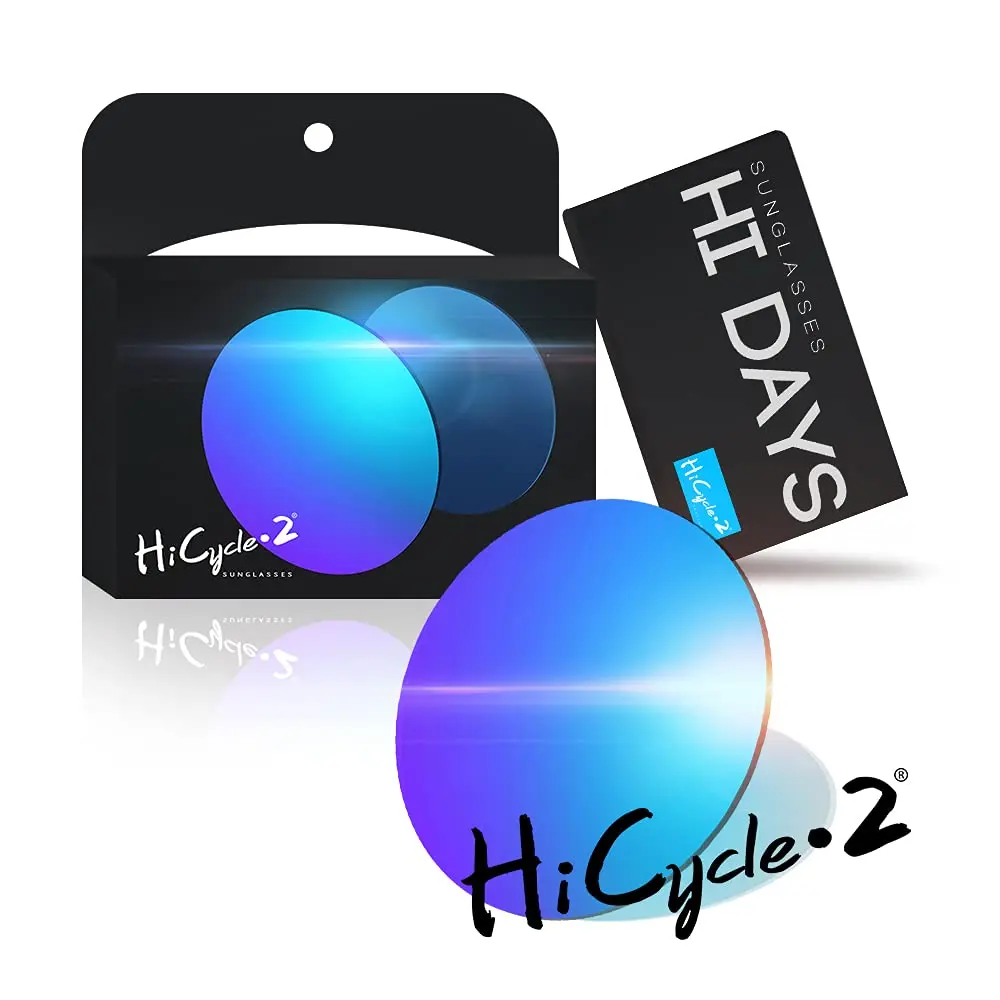 HiCycle2 Replacement Lenses for Oakley Radar EV Path Sunglasses | Polarized Black 55mm - view 5