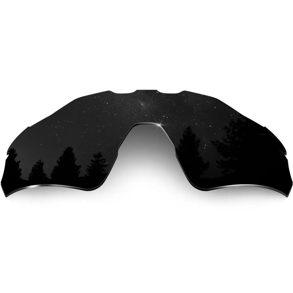 HiCycle2 Replacement Lenses for Oakley Radar EV Path Sunglasses | Polarized Black 55mm - view 2