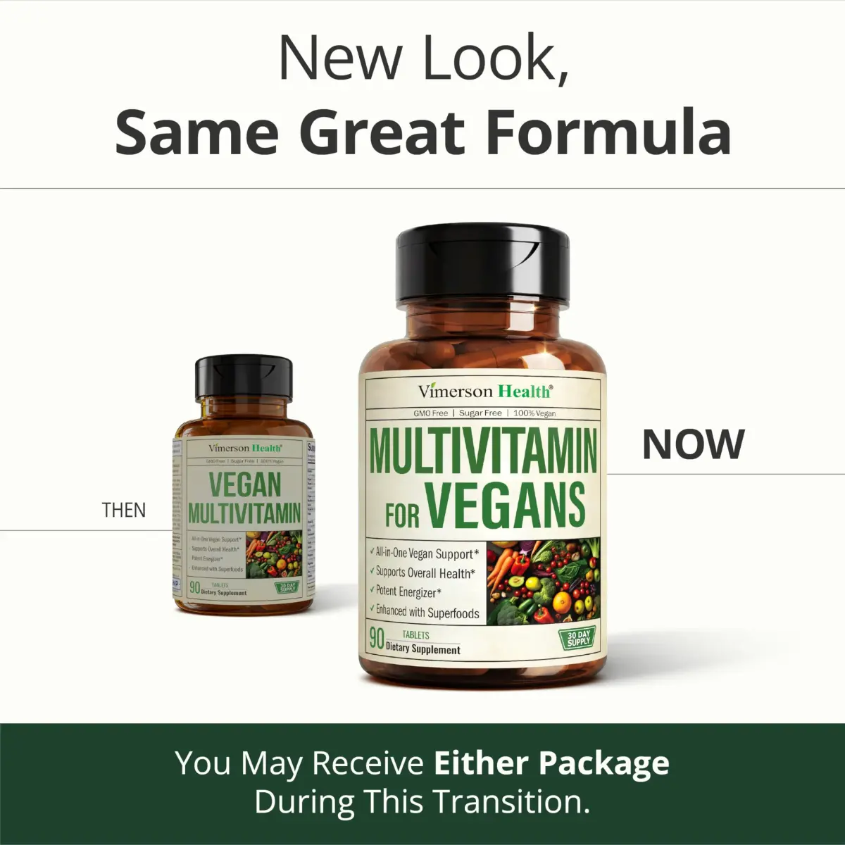 Vimerson Health Vegan Multivitamin for Women & Men, 90 Tablets | Plant-Based Energy & Focus - view 9