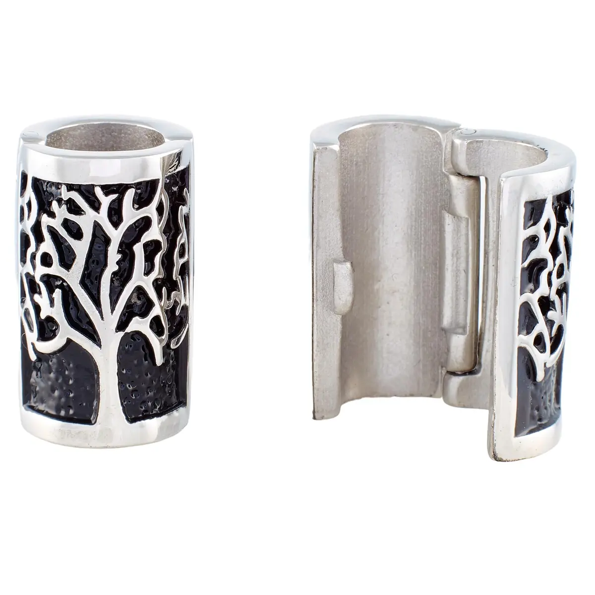 VALHALLA Viking Beard Bead for Men and Women, Clip-On 316L Stainless Steel Tree of Life Charm | Norse Accent - main product image