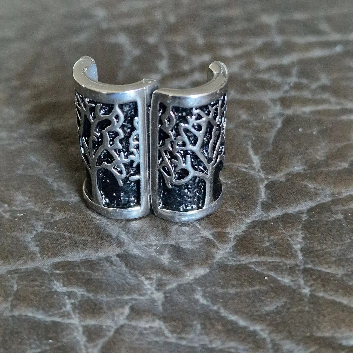 VALHALLA Viking Beard Bead for Men and Women, Clip-On 316L Stainless Steel Tree of Life Charm | Norse Accent - view 5