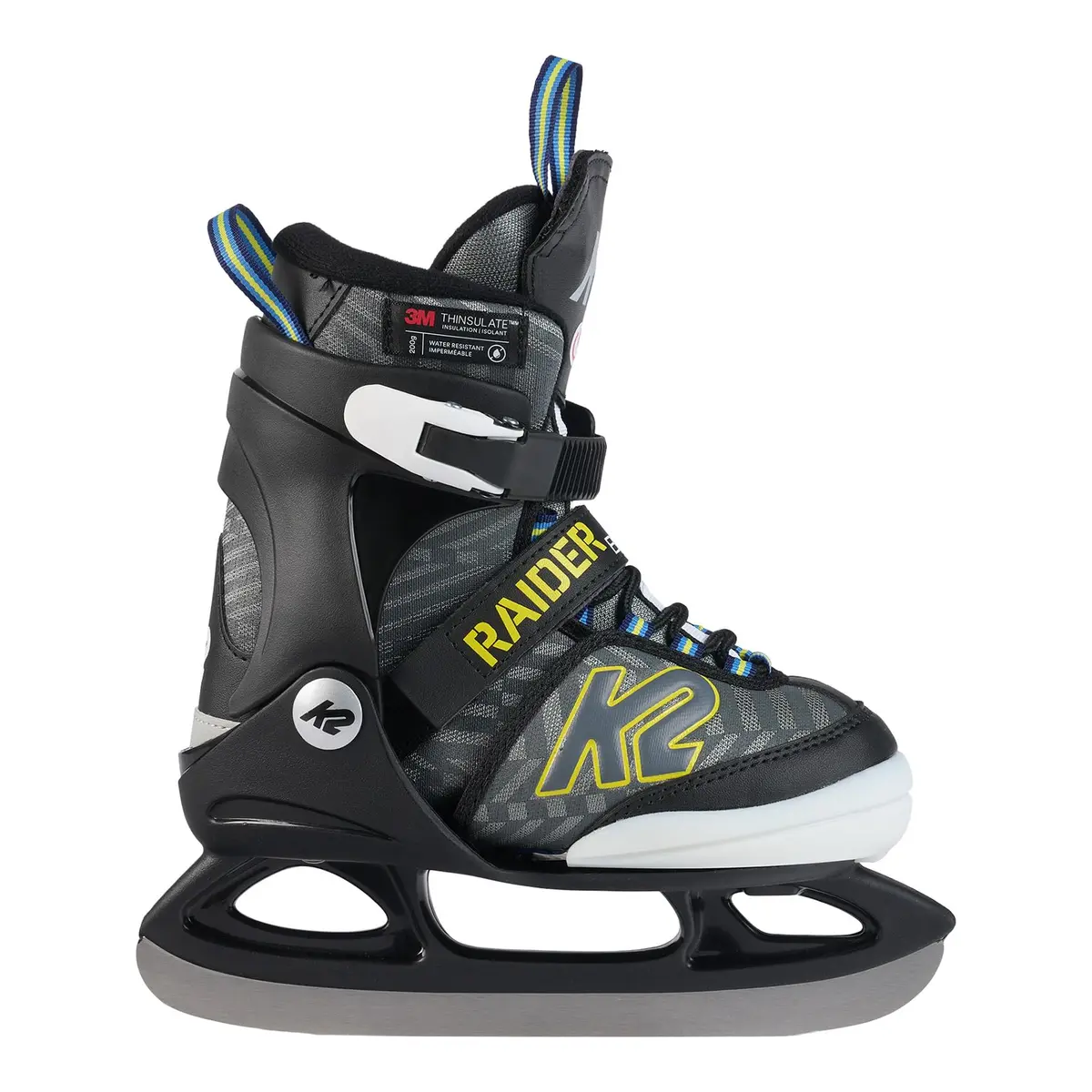 K2 Ice Raider Beam Youth Ice Skates Size 4-8 | Adjustable Support & Stability - view 3