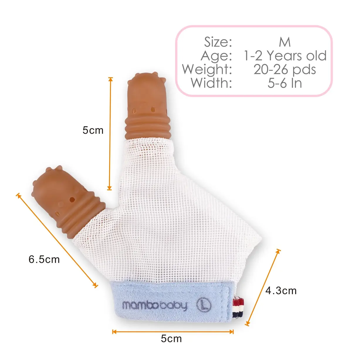 Elfzone Thumb Sucking Guard for Kids 1-2 Years | Breathable Silicone & Adjustable Fit - view 7