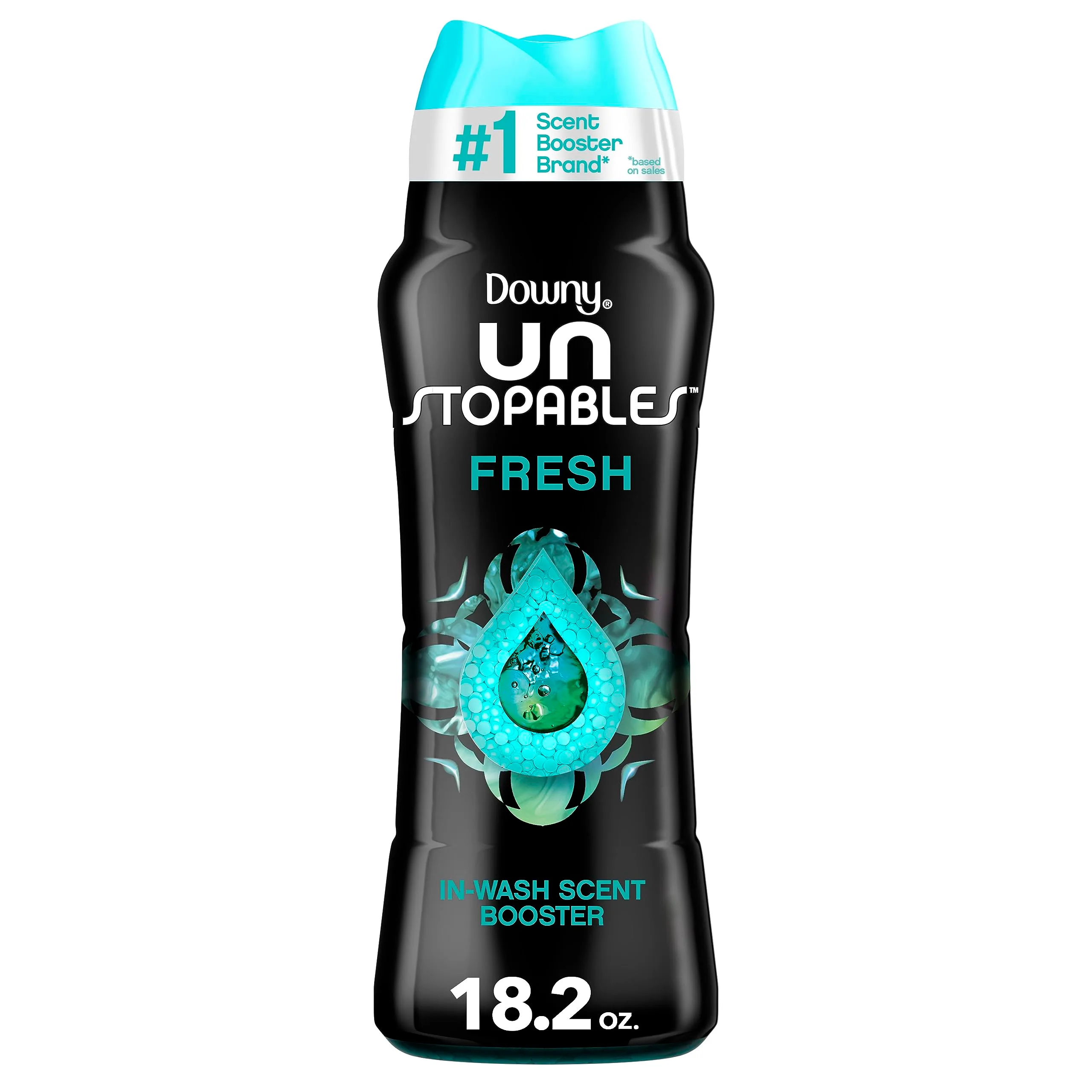 Downy Unstopables In-Wash Scent Booster Beads Fresh Scent, 18.2 oz (516 g) | Long-Lasting Fabric Freshness - main product image