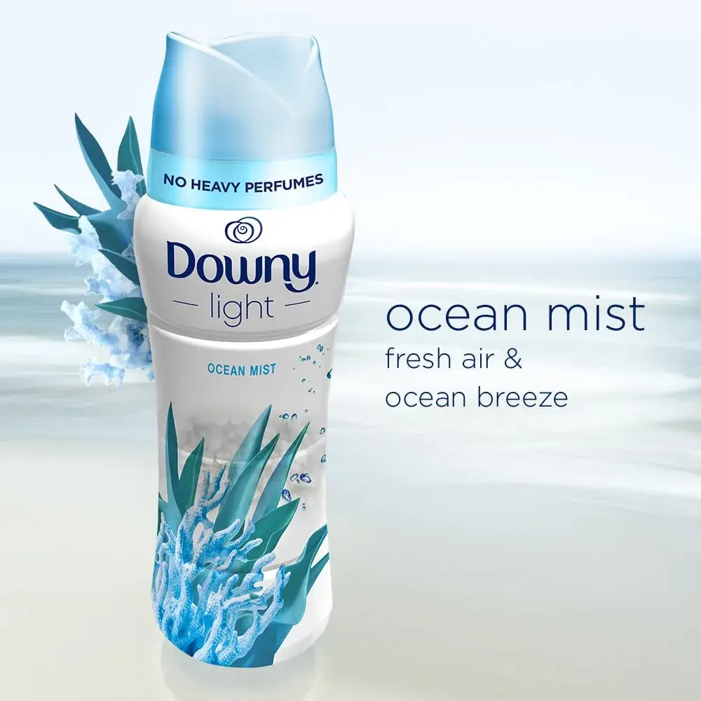 Downy Light Laundry Scent Booster Beads Ocean Mist Scent 18.2 OZ | Gentle Freshness for Indian Homes - view 4