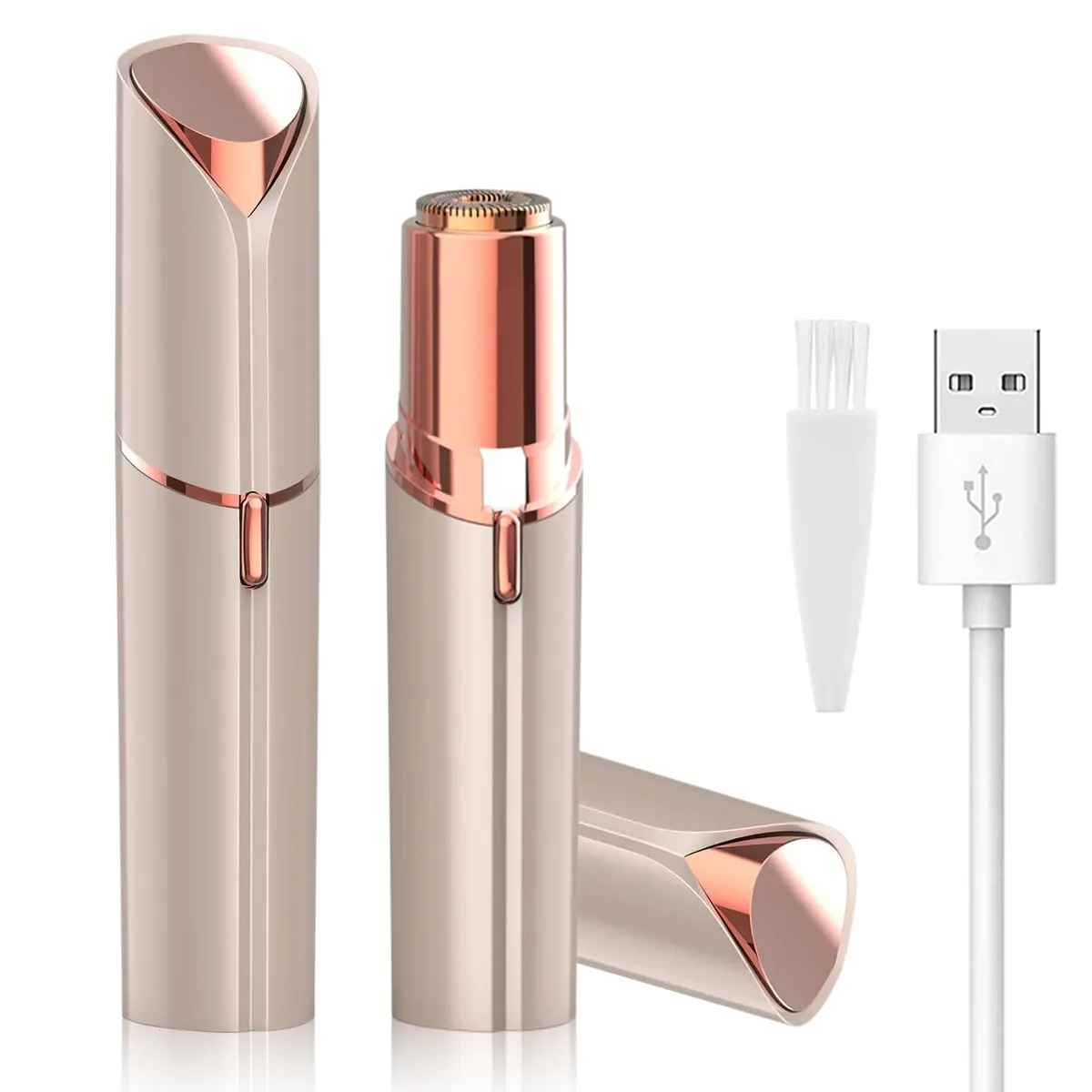 LAIKME Facial Hair Remover for Women - Lady Face Epilator - USB Rechargeable, Gentle & Precise (110-120 chars) - main product image