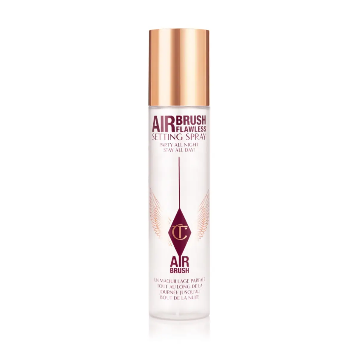 Charlotte Tilbury Airbrush Flawless Setting Spray 200ml | Hydrating & Waterproof, All-Day Makeup Lock - main product image