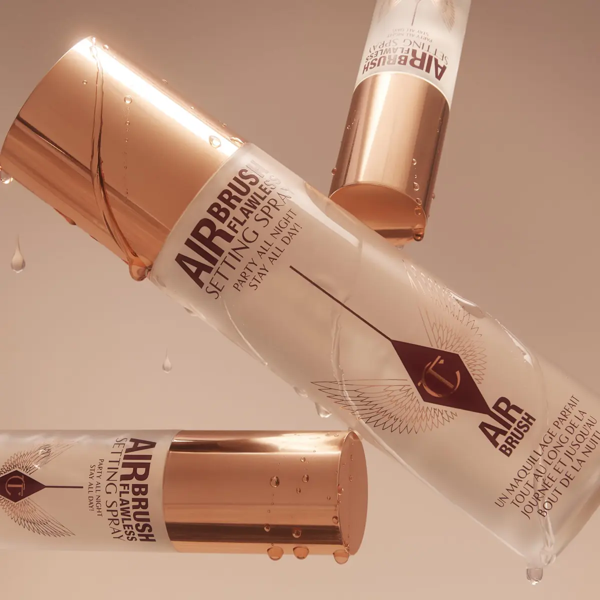 Charlotte Tilbury Airbrush Flawless Setting Spray 200ml | Hydrating & Waterproof, All-Day Makeup Lock - view 8