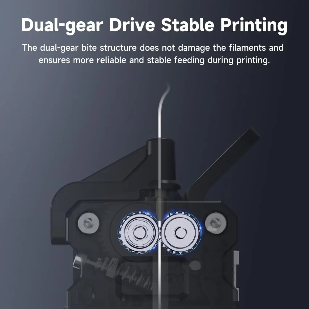 Creality Ender 3 Sprite Direct Drive 3D Printer Extruder Upgrade Kit with Dual Gear, High Torque | Compatible with Ender 3 Series - view 3