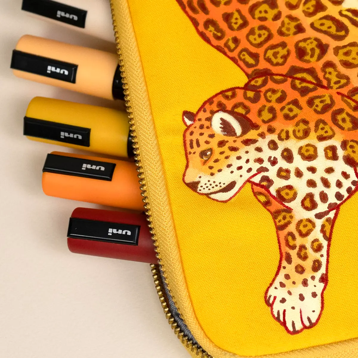 POSCA PC-5M Water-Based Acrylic Paint Markers, Medium Tip, 8 Count Warm Tones | ACMI-Certified, Opaque Paint Pens for Rock, Wood, Glass, Crafts & Art Projects - view 8
